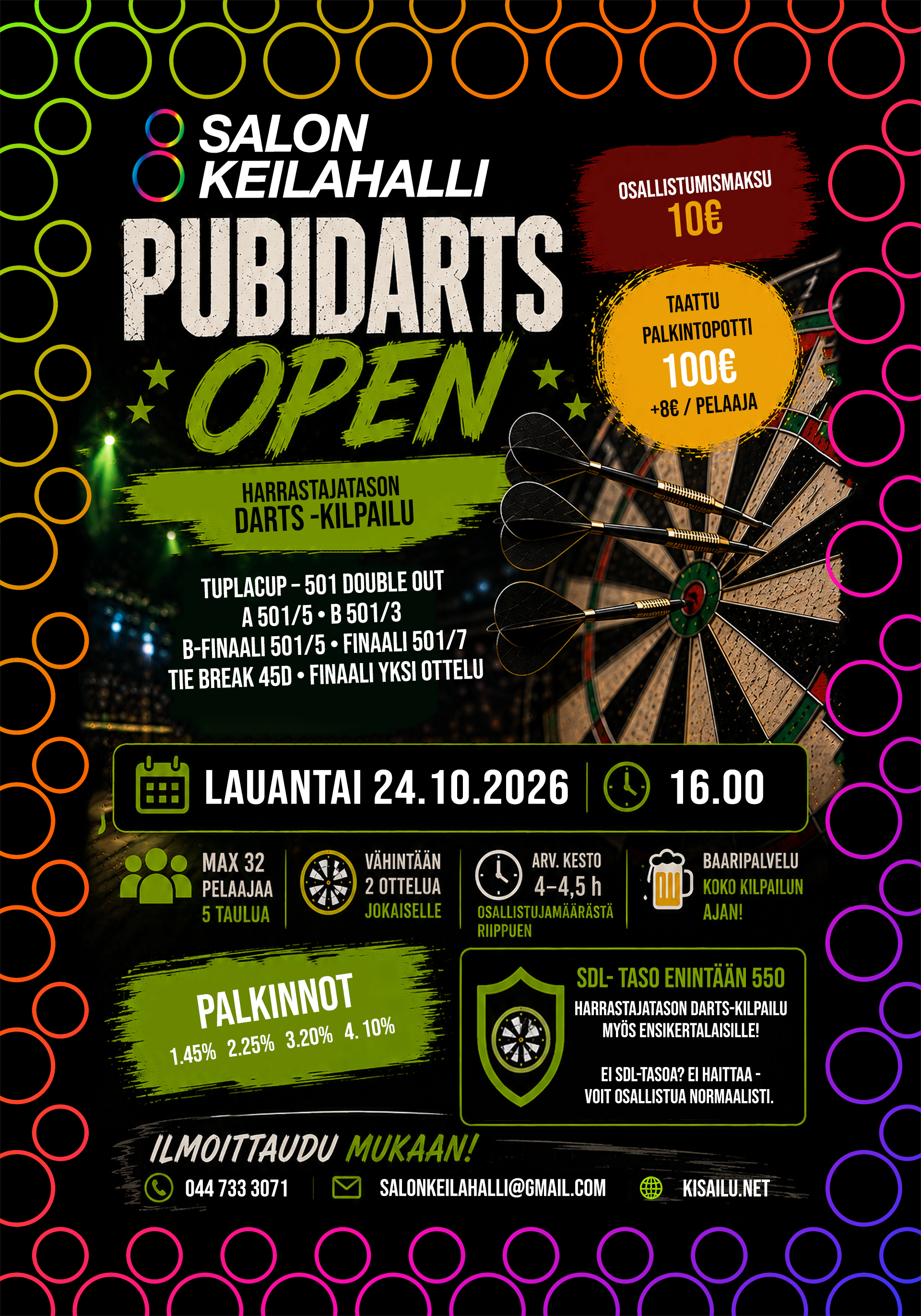 SALON KEILAHALLIN PUBIDARTS OPEN 24.10.2026 – juliste
